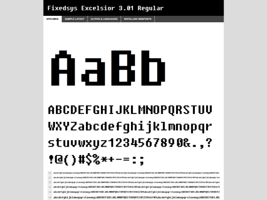 fixedsys/fsex300-demo screenshot