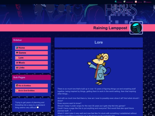 lore screenshot