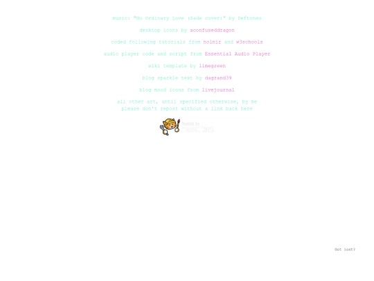 unterseiten/credits screenshot
