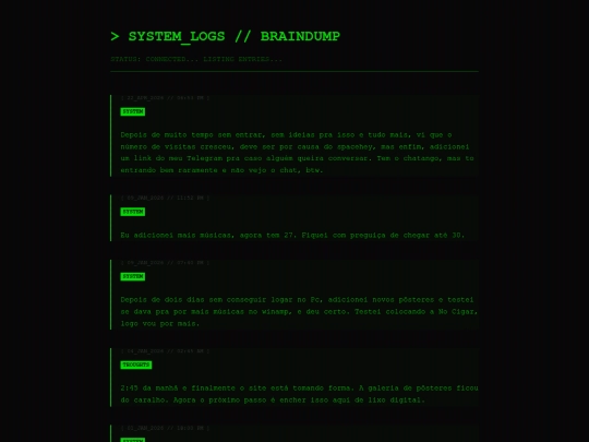 logs screenshot