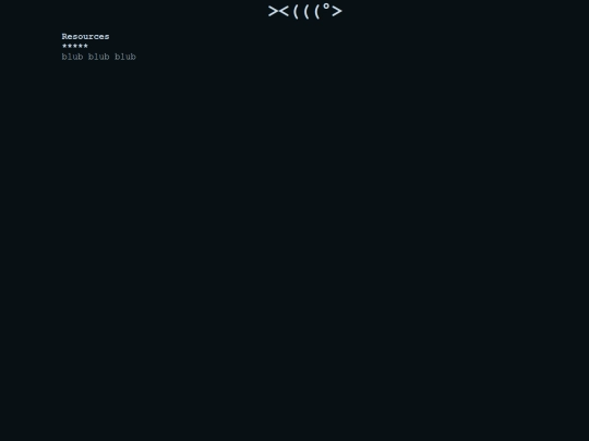 resources screenshot