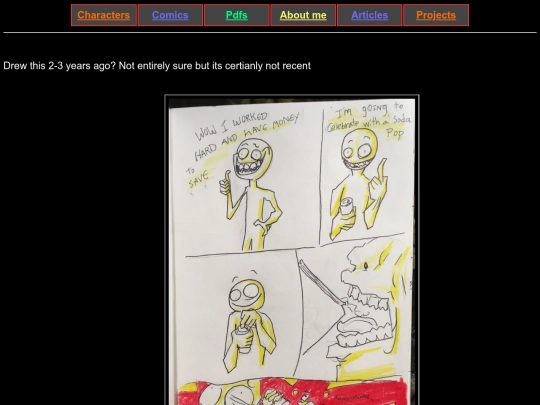 Comics/IdiotEconomics screenshot