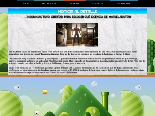 spiderman screenshot