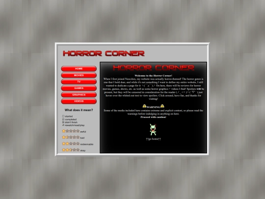 horror-corner screenshot