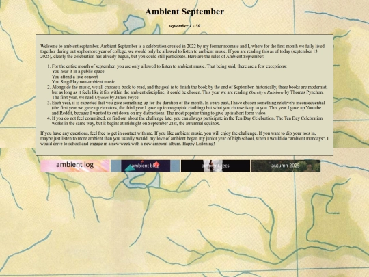 ambient/ambsep screenshot