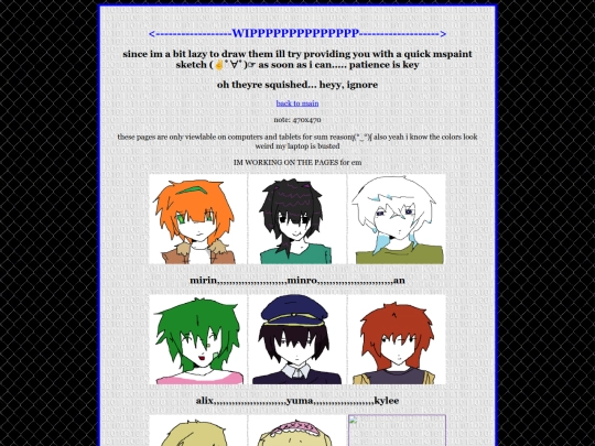 characters screenshot