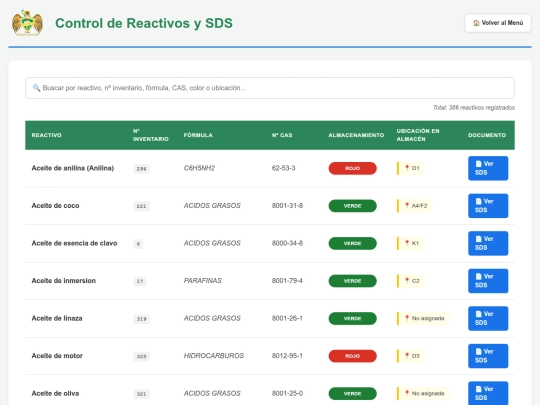 reactivos screenshot