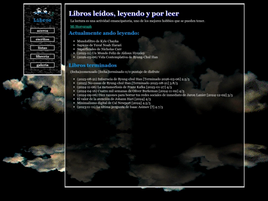 libros screenshot