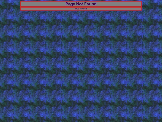 not_found screenshot