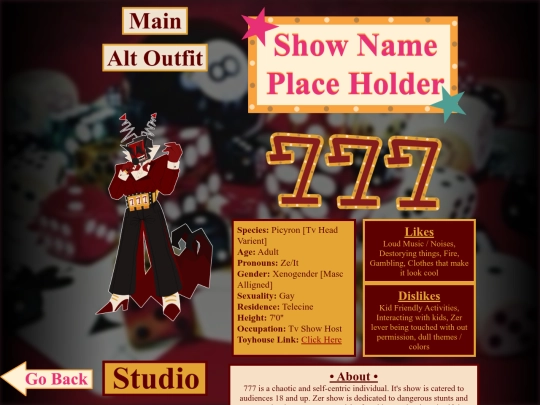 Characters/777 screenshot