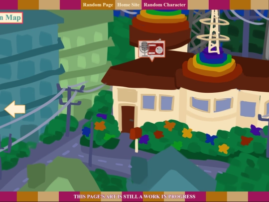 Map/analogisland screenshot