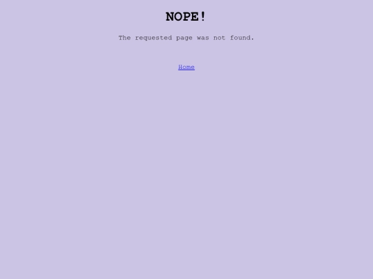 not_found screenshot