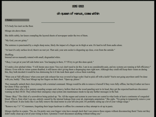 txt/queenofvenus screenshot