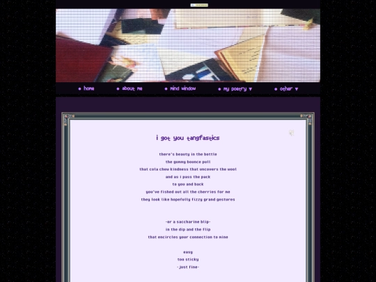 poetry/individual/tangfastics screenshot