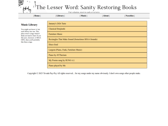 AudioLibrary screenshot