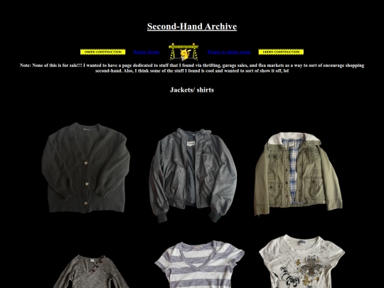 -/thrifstore screenshot