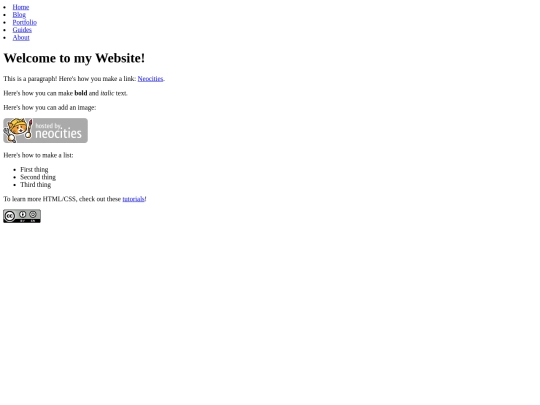 blog screenshot