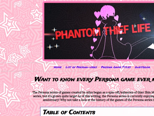 Titles screenshot