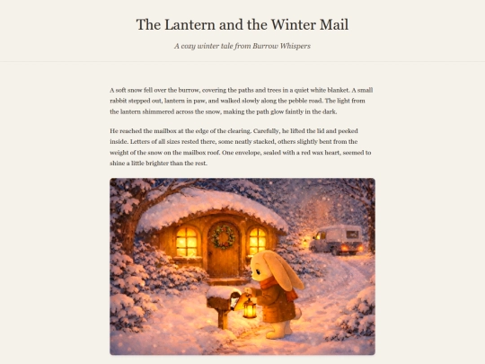 burrow-whispers/winter-stories/lantern-practice screenshot