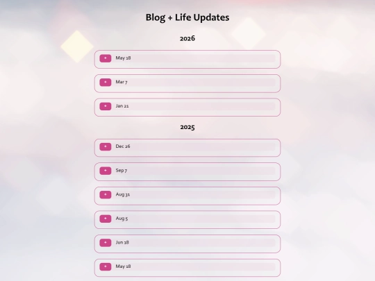 BlogLifeupdates screenshot