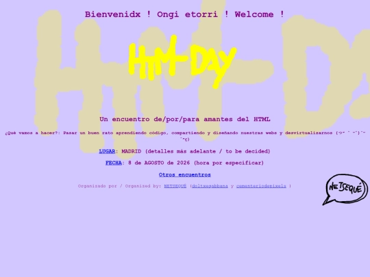 htmlday/2026 screenshot