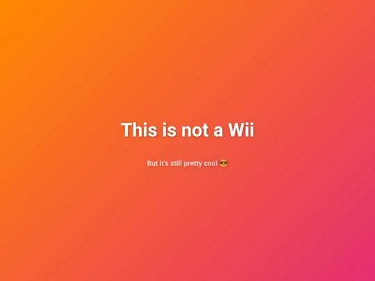 Thisisnotawii screenshot