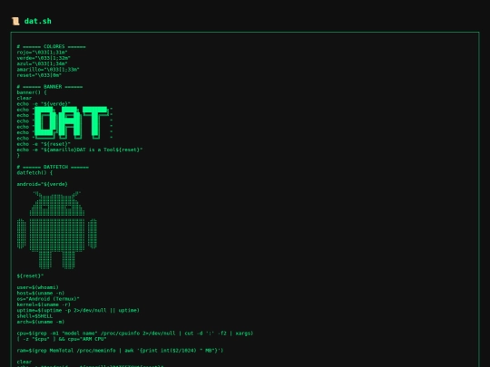 dat screenshot