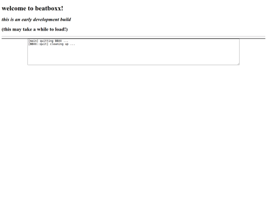 beatboxx screenshot