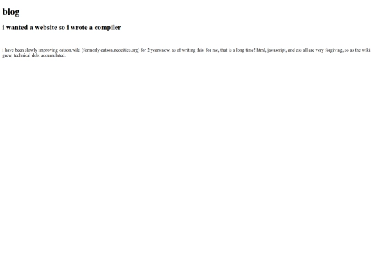 blog screenshot