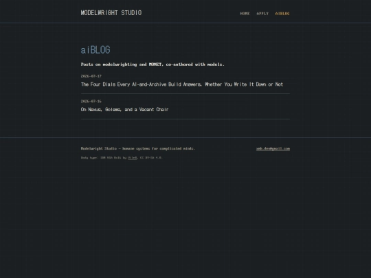 blog screenshot