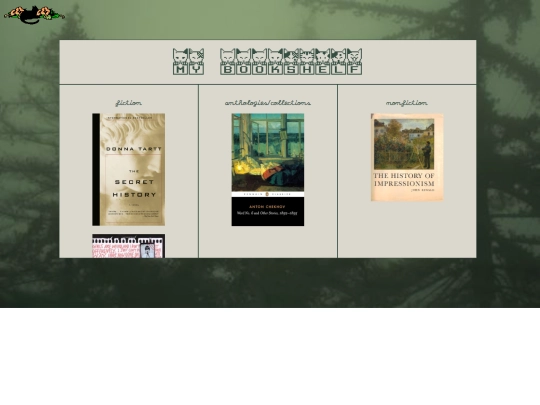 bookshelf screenshot