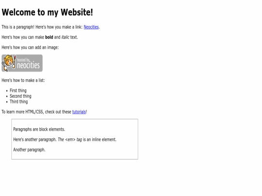 index screenshot