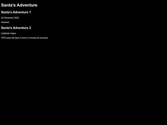 santacountdown screenshot