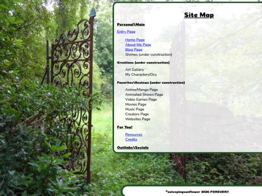 html/for-you/site-map screenshot