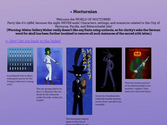 artgallery/nocturnian screenshot