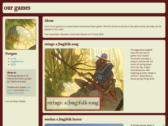 games screenshot