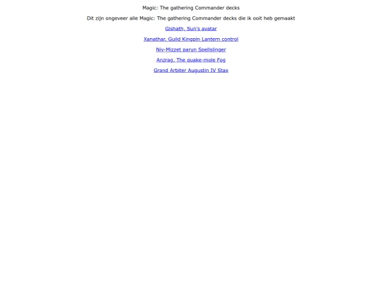 magie_decks screenshot