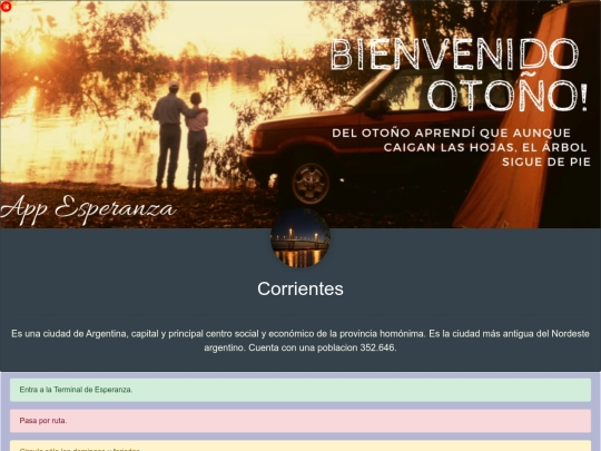 esperanzacorrientes screenshot