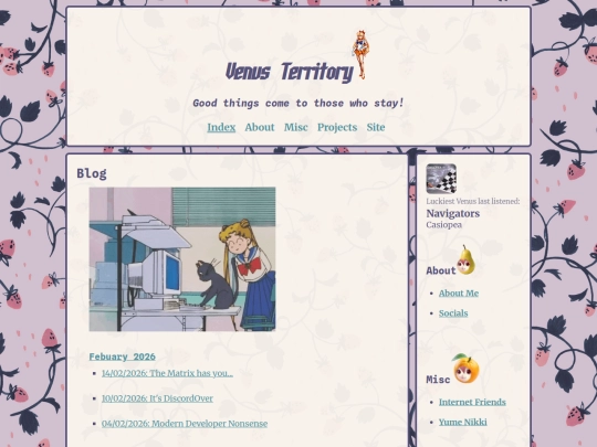 projects/blog/blog-landing screenshot