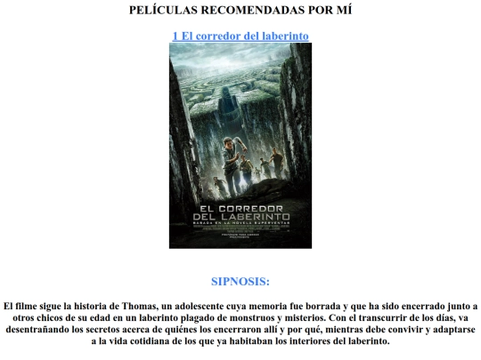 peliculasrecomendadaspormi screenshot