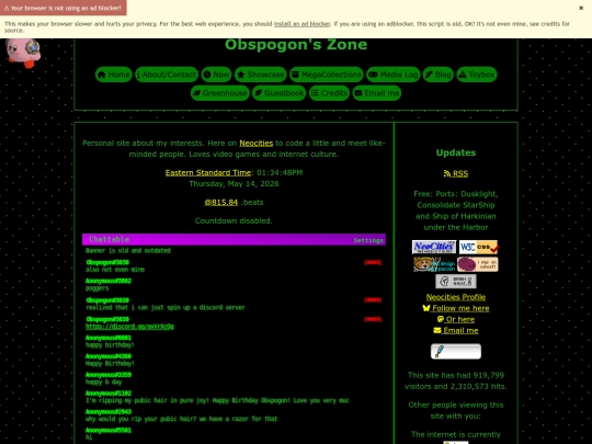 index screenshot