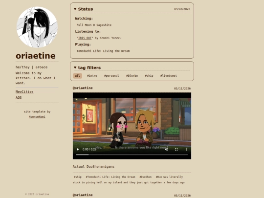 microblog screenshot