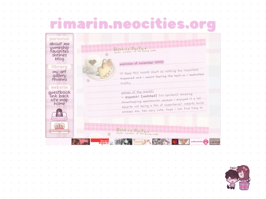 blog screenshot