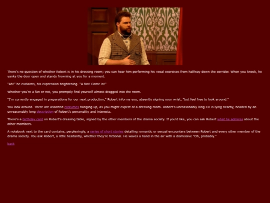 dressing/robert screenshot