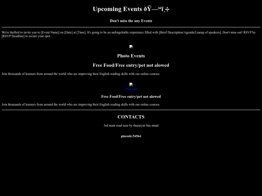 event/event screenshot
