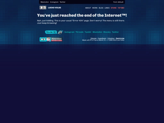 not_found screenshot