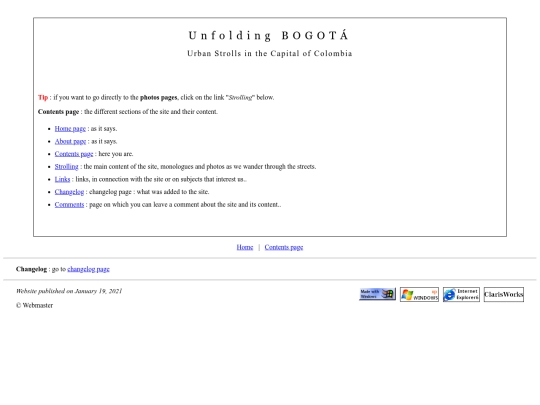contents screenshot