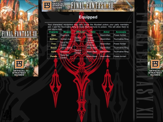 FFXII/equipped screenshot