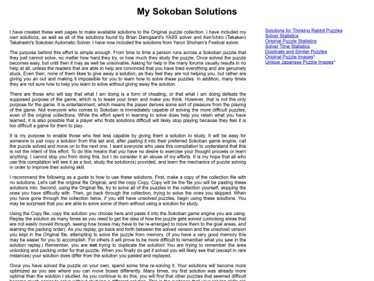 Sokoban/SokobanSolutions screenshot