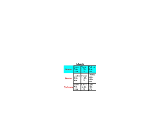 ScheduleG screenshot